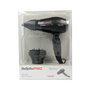 Babyliss Secador Bambino - Sèche-cheveux de voyage compact 1200W avec 2 vitesses, 2 températures, mini diffuseur et concentreur - Double tension