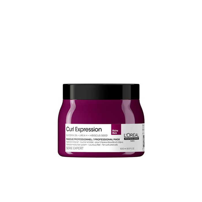 L'Oréal Professionnel Paris Curl Expression Masque Hydratant Riche et Intensif 500 ml L'Oréal Professionnel Paris Curl Expression Masque Hydratant Riche et Intensif 500 ml