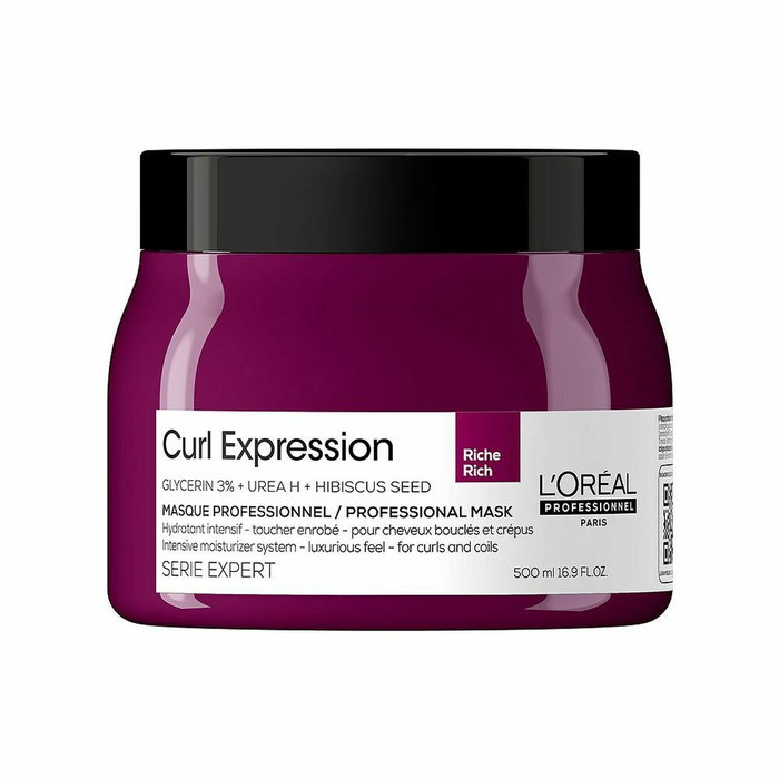 L'Oréal Professionnel Paris Curl Expression Masque Hydratant Riche et Intensif 500 ml L'Oréal Professionnel Paris Curl Expression Masque Hydratant Riche et Intensif 500 ml