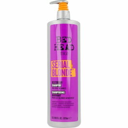 TIGI Bed Head Serial Blonde Shampooo Restaurateur 970 mL - Réparation et Protection des Cheveux Blonds, Éclat et Hydratation, avec Kératine et Protection UV