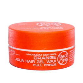 Red One Aqua Hair Wax Orange 150ml