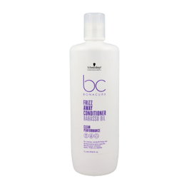 Schwarzkopf - Conditionneur Anti-Frisottis Frizz Away à l'Huile de Babassu - Soin Démêlant 72h pour Cheveux Épais et Rebelles - 1000 ml