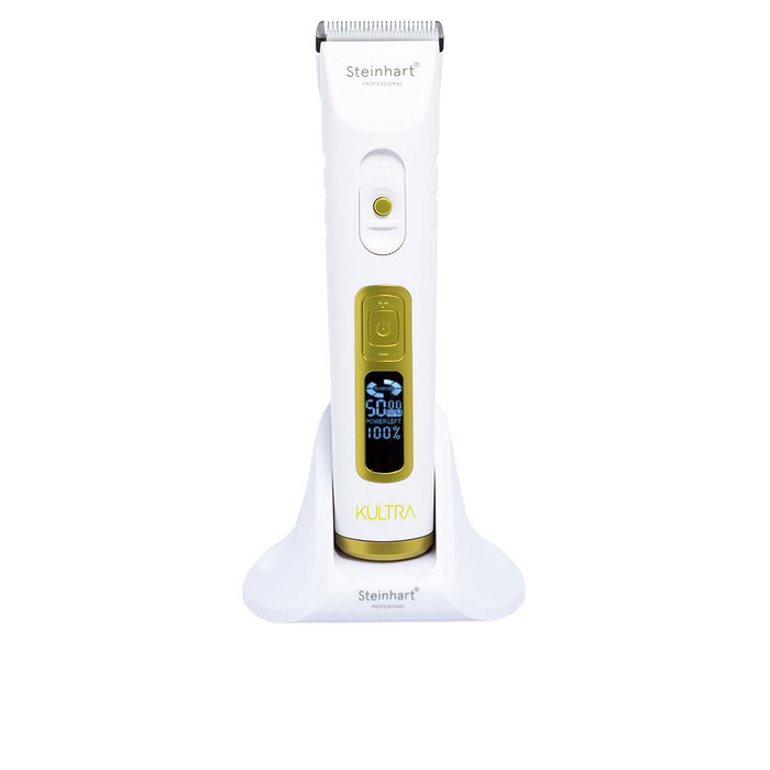 STEINHART KULTRA 1 u Tondeuse professionnelle sans fil, tête interchangeable, moteur en alliage de cuivre et zinc, 7000 tours/min, 4h d'autonomie, 218g STEINHART KULTRA 1 u Tondeuse professionnelle sans fil, tête interchangeable, moteur en alliage de cuivre et zinc, 7000 tours/min, 4h d'autonomie, 218g