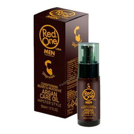 RED ONE Huile à l'argan pour barbe et moustache 50 ml