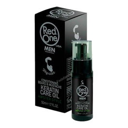 Red One Huile à la Kératine pour Barbe et Moustache 50 ml