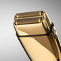 Babyliss Tondeuse à Lame Dorée FX02 - Tondeuse Barbe et Corps Précise, Double Lame Hipoallergénique, Carcasse Métallique