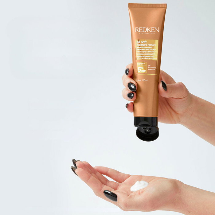 Redken ALL SOFT moisture restore leave-in treatment soin sans rinçage 150 ml Redken ALL SOFT moisture restore leave-in treatment soin sans rinçage 150 ml