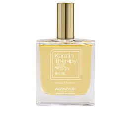 Alfaparf Milano LISSE DESIGN KERATIN THERAPY Huile Lissante Cheveux 50 ml à la Kératine et Huile de Babasu