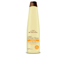 Be Natural Shampoing Lisso Kératine 350 ml - Alisage et Soin du Cheveu - Sans Sels, Sulfates, Parabens