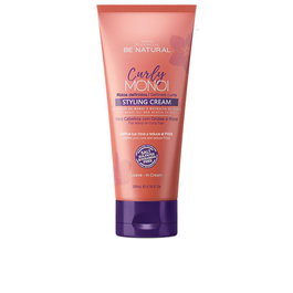 Be Natural Crème Curly Monoi pour Boucles Définies - Définit les Boucles, Réduit le Frizz, Apporte de la Brillance - Sans Sels, Sulfates ni Parabènes