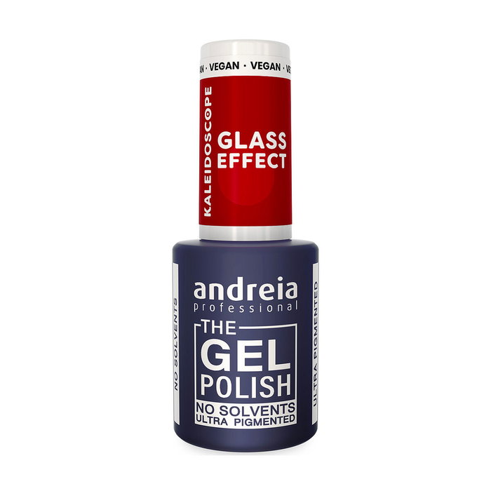 Andreia Vernis Gel Glass Effect KL6 10,5 ml - Vernis à ongles gel longue durée, effet miroir - Nouvelles couleurs Golden Hour Andreia Vernis Gel Glass Effect KL6 10,5 ml - Vernis à ongles gel longue durée, effet miroir - Nouvelles couleurs Golden Hour
