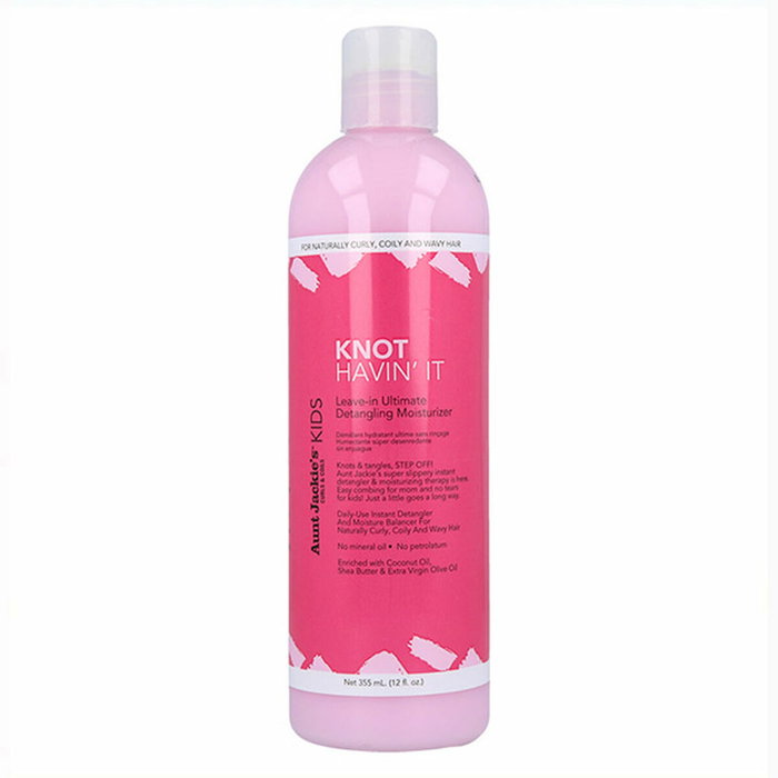Aunt Jackie'S Kids Knot Havin It Leave-In Démêlant et Hydratant pour Cheveux - 355 ml - Enrichi à l'Huile de Coco et au Beurre de Karité Aunt Jackie'S Kids Knot Havin It Leave-In Démêlant et Hydratant pour Cheveux - 355 ml - Enrichi à l'Huile de Coco et au Beurre de Karité