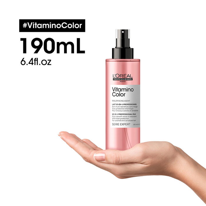 L'Oréal Professionnel Paris Vitamino Color Traitement 10 en 1 190 ml pour Cheveux Colorés