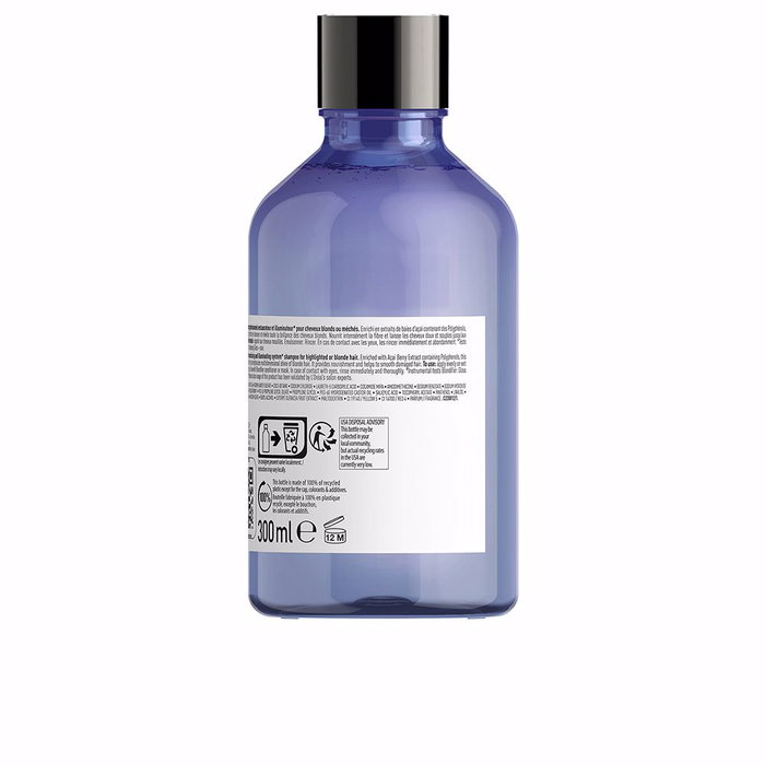 L'Oréal Professionnel Paris Shampooing Blondifier Gloss 300 ml pour Cheveux Blonds Illuminant et Réparateur