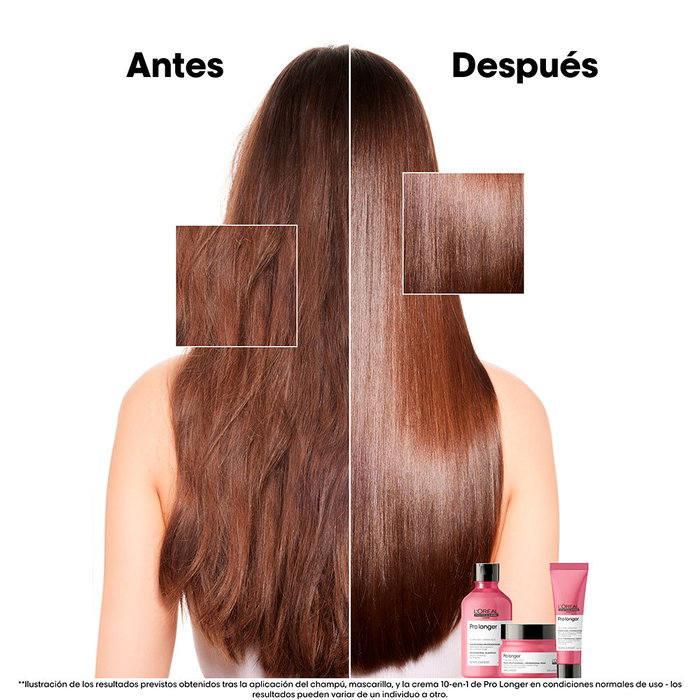 L'Oréal Professionnel Paris Shampooing PRO PLUS LONGER pour Cheveux longs et volumineux 300 ml