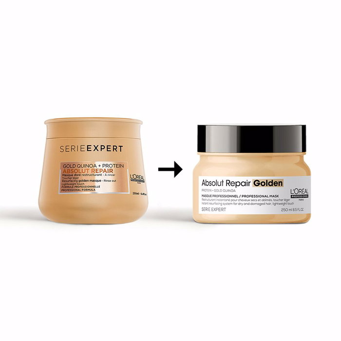 L'Oréal Professionnel Paris Masque Absolut Repair Golden Soin Intense Réparateur Cheveux Abîmés 250 ml L'Oréal Professionnel Paris Masque Absolut Repair Golden Soin Intense Réparateur Cheveux Abîmés 250 ml