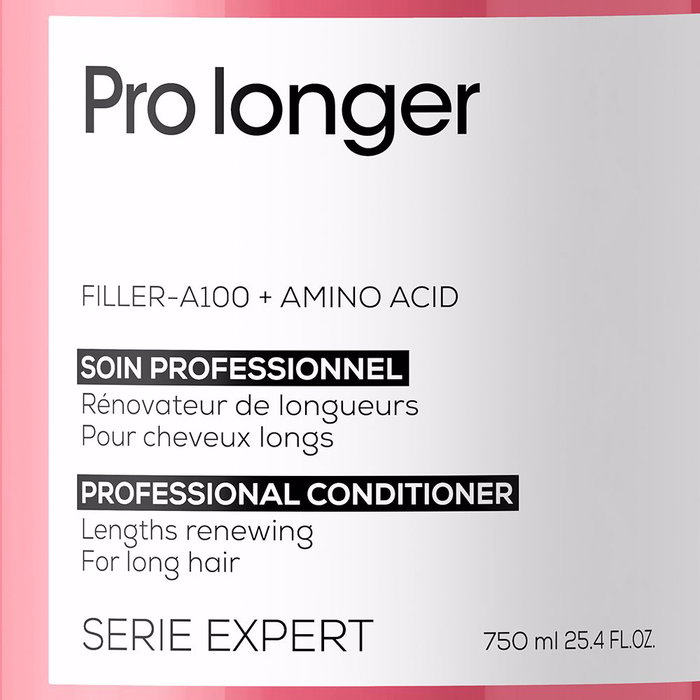 L'Oréal Professionnel Paris PRO LONGER Après-shampoing 750 ml avec Filler-A100 et Acides Aminés pour Cheveux Longs