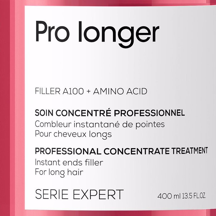 L'Oreal Professionnel, Serie Expert Pro Longer, Lotion Traitement Capillaire pour Pointes Fourchues, Scellant, 400 ml L'Oreal Professionnel, Serie Expert Pro Longer, Lotion Traitement Capillaire pour Pointes Fourchues, Scellant, 400 ml