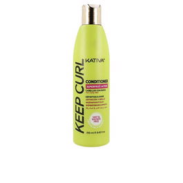 Kativa KEEP CURL Conditioner pour Cheveux Bouclés - Hydratation et Définition, 250 ml