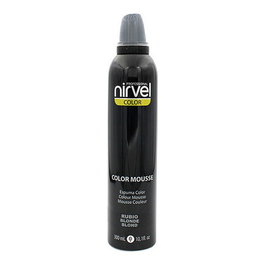 Nirvel Color Mousse Rubio 300 mL - Colorant et fixateur capillaire mousse avec volume et reflets
