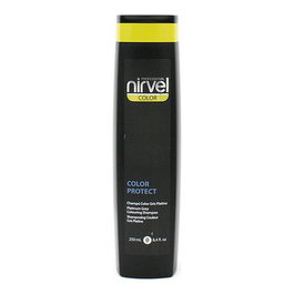 Nirvel Color Protect Shampooing Gris Platino pour Cheveux Hommes - Rehausse et Protège la Couleur - 250 ml