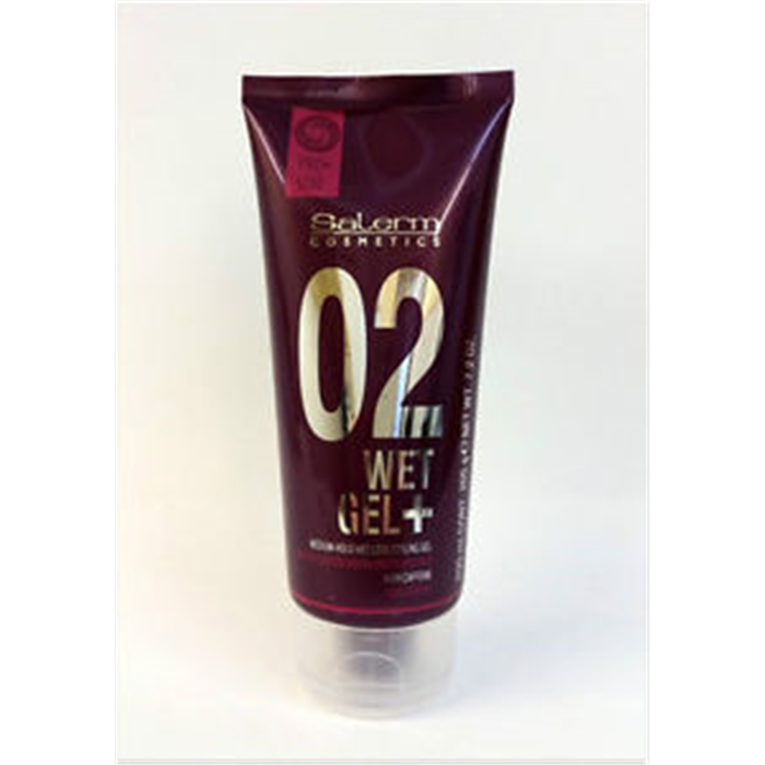 Salerm WET GEL+ Gel de coiffage effet mouillé tenue moyenne 200 ml