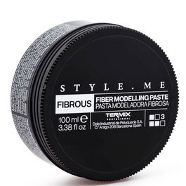 Termix Cera Modeladora Fibrosa Professional Fibrous - Pâte coiffante fibreuse pour définition et mouvement, avec extraits de quinoa et orchidée, 100 g