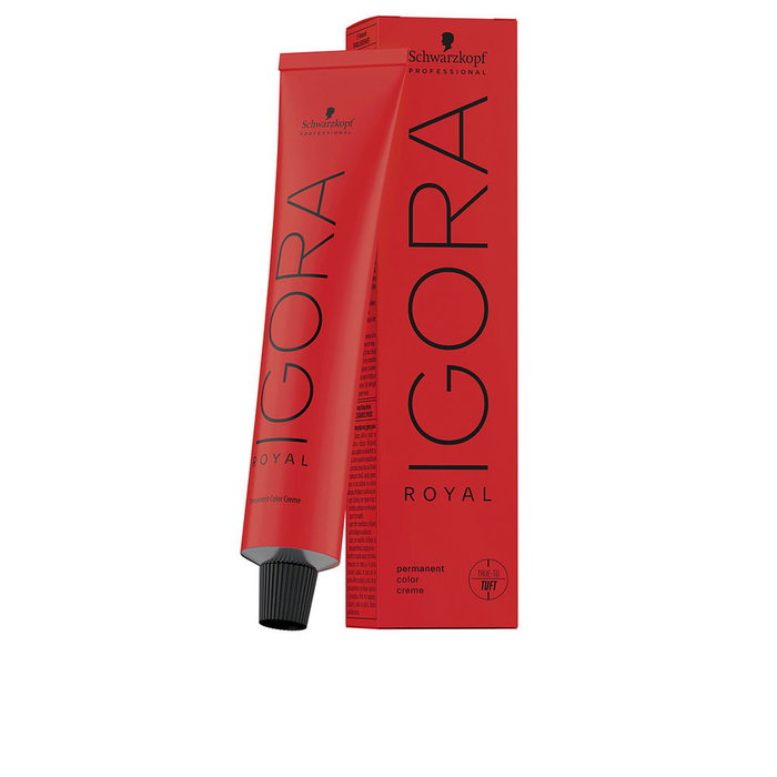 Schwarzkopf IGORA ROYAL #1-0 Crème Colorante Permanente 60 ml 1-0 Schwarzkopf IGORA ROYAL #1-0 Crème Colorante Permanente 60 ml 1-0