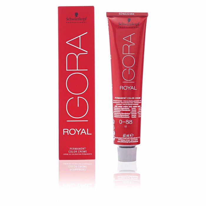 Schwarzkopf IGORA ROYAL #0-88, crème colorante permanente 60 ml Schwarzkopf IGORA ROYAL #0-88, crème colorante permanente 60 ml
