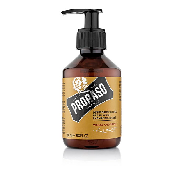 Proraso Shampoing à barbe Wood and Spice 200 ml Proraso Shampoing à barbe Wood and Spice 200 ml