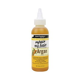 Aunt Jackie'S Repair My Hair - Huile Argan 118 ml - Réparation et Croissance Capillaire - Prévention des Cassures - Pour Cheveux Bouclés et Frisés