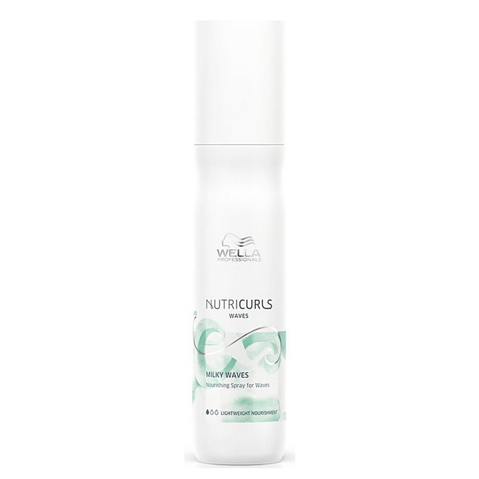 Wella Nutricurls Milky Waves Spray Leave-In 150 ml - Nourrit et facilite la mise en forme pour des ondulations douces Wella Nutricurls Milky Waves Spray Leave-In 150 ml - Nourrit et facilite la mise en forme pour des ondulations douces