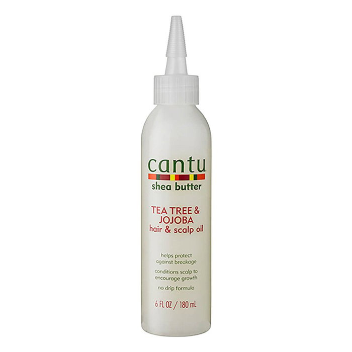 Cantu Huile pour les Cheveux et le Cuir Chevelu Shea Butter Tea Tree & Jojoba 180ml Cantu Huile pour les Cheveux et le Cuir Chevelu Shea Butter Tea Tree & Jojoba 180ml