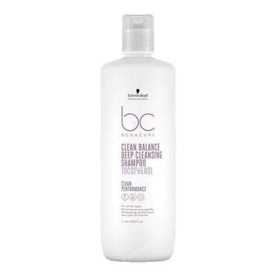 Schwarzkopf BC Clean Balance Deep Cleansing Shampoo Tocopherol 1000ml Schwarzkopf BC Clean Balance Deep Cleansing Shampoo Tocopherol 1000ml