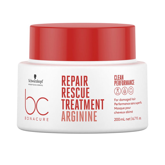 Schwarzkopf Bonacure BC REPAIR RESCUE - Traitement réparateur intensif cheveux endommagés - 200 ml - Formule végane sans silicones Schwarzkopf Bonacure BC REPAIR RESCUE - Traitement réparateur intensif cheveux endommagés - 200 ml - Formule végane sans silicones