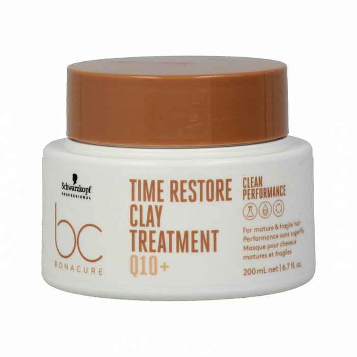 Schwarzkopf BC TIME RESTORE Q10+ clay treatment 200 ml