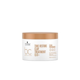 Schwarzkopf Bonacure Time Restore Traitement Argile Fortifiant Anti-Âge avec Q10+ 500 ml