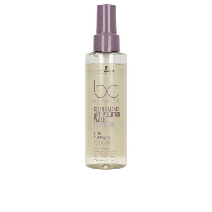 Schwarzkopf BC Clean Balance Anti-Pollution Water Tocopherol 150ml Schwarzkopf BC Clean Balance Anti-Pollution Water Tocopherol 150ml