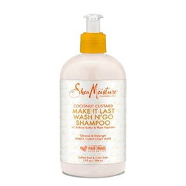 Shea Moisture Coconut Custard Make It Last Wash N'Go Shampoo