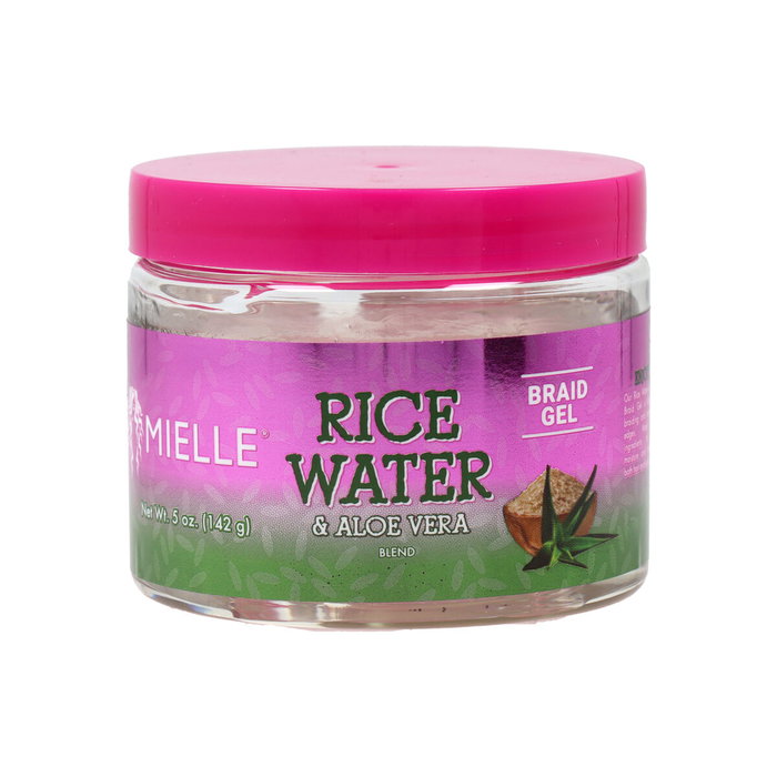MIELLE Gel pour tresses à l'eau de riz et aloe vera 142 ml MIELLE Gel pour tresses à l'eau de riz et aloe vera 142 ml