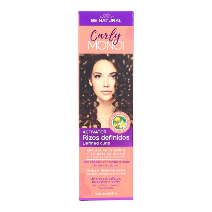 Be Natural Curly Monoi Activateur de Boucles Spray 100 ml