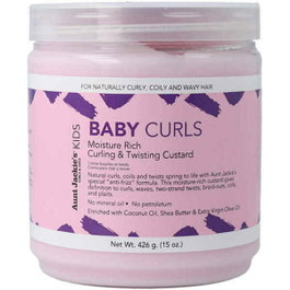 Aunt Jackie's Baby Curls Moisture Rich Curling & Twisting Custard