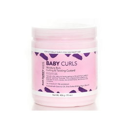 Aunt Jackie's Baby Curls - Crème de coiffage définissant et fixant sans durcir pour cheveux bouclés (type 3 et 4) et afro, contre les frisottis, 426 g