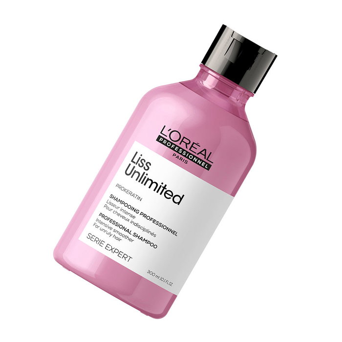 L'Oréal Professionnel Paris Shampooing Liss Unlimited 300 ml pour cheveux récalcitrants et lissés, anti-frisottis L'Oréal Professionnel Paris Shampooing Liss Unlimited 300 ml pour cheveux récalcitrants et lissés, anti-frisottis