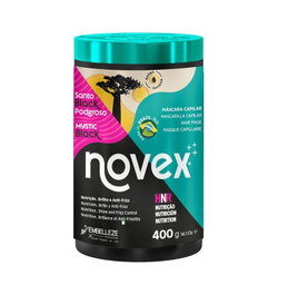 Novex Mascarilla Santo Black Poderoso 400g