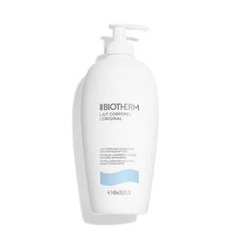 Biotherm Lait Corporel L'Original 400 ml Hydratant pour Peau Sèche, Douceur Satinée