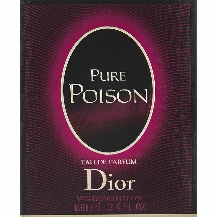 Christian Dior Pure Poison - Eau de Parfum - Vaporisateur 100 ml - Parfum féminin séducteur aux notes de bergamote, fleur d'oranger et musc blanc