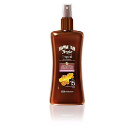Hawaiian Tropic Huile Sèche Coconut & Guava Spray SPF15 200 ml