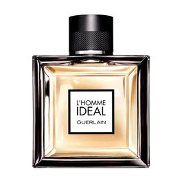 Guerlain L'Homme Ideal Eau de Toilette 100 mL Vaporisateur - Fragrance Ambrée et Boisée pour Homme aux Notes de Citron, Amande et Cuir