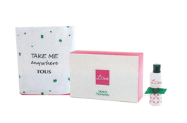 Tous Coffret Parfum Pour Femme Love Moments - Eau de toilette 90 ml + Sac textile pliable